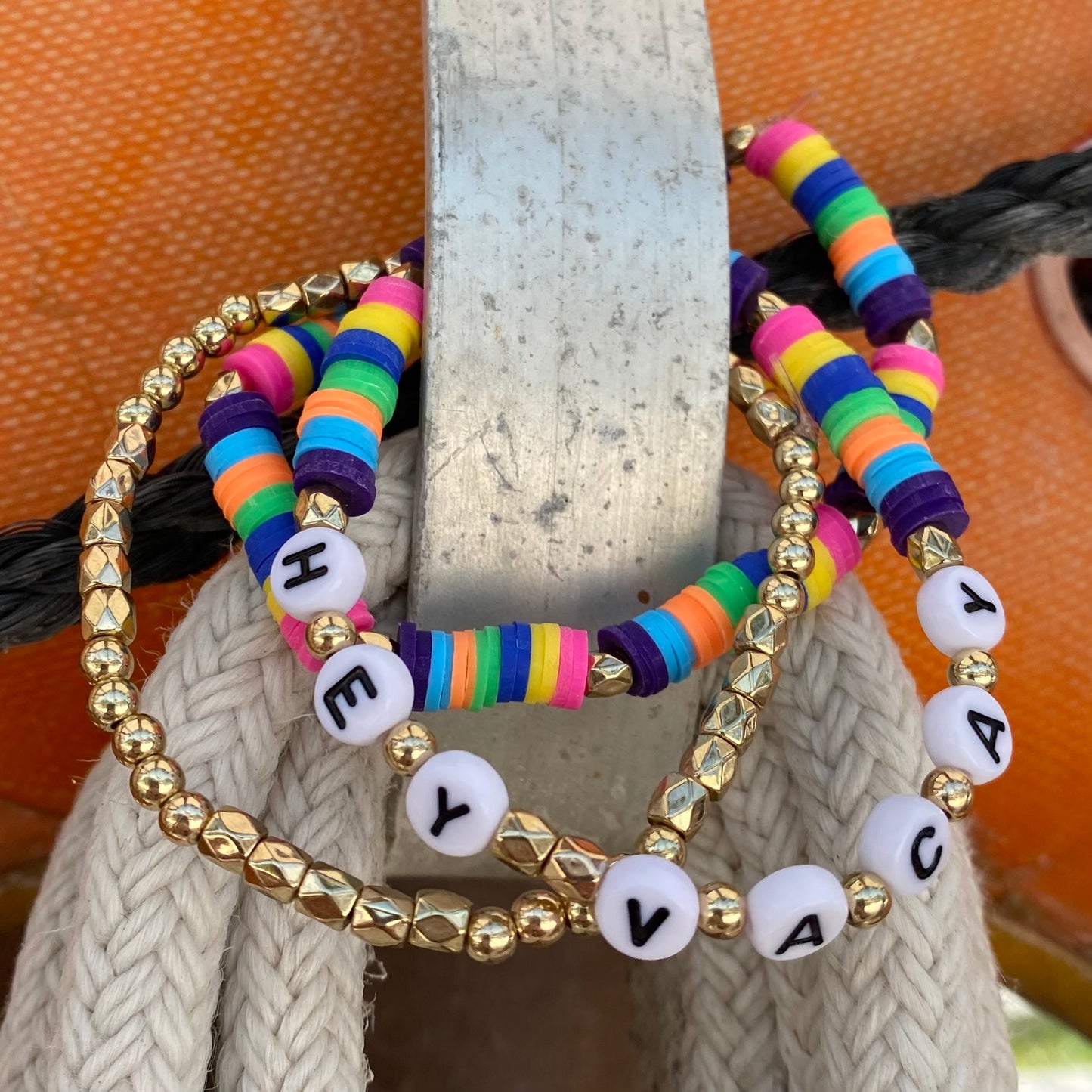 "Hey Vacay" Bracelet Set