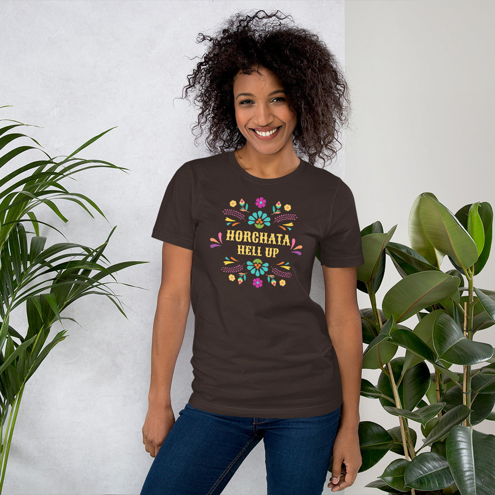 Horchata Hell Up T-Shirt - t-shirt - Latin inspired, funny, gift, his or her gift